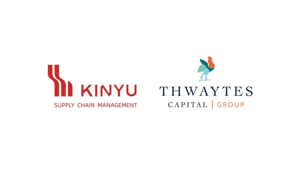 The logos of Kinyu SCM and Thwaytes Capital. [Image/Kinyu/Thwaytes Capital]