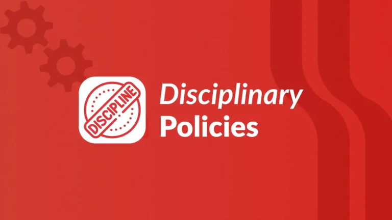 Disciplinary Policies in China