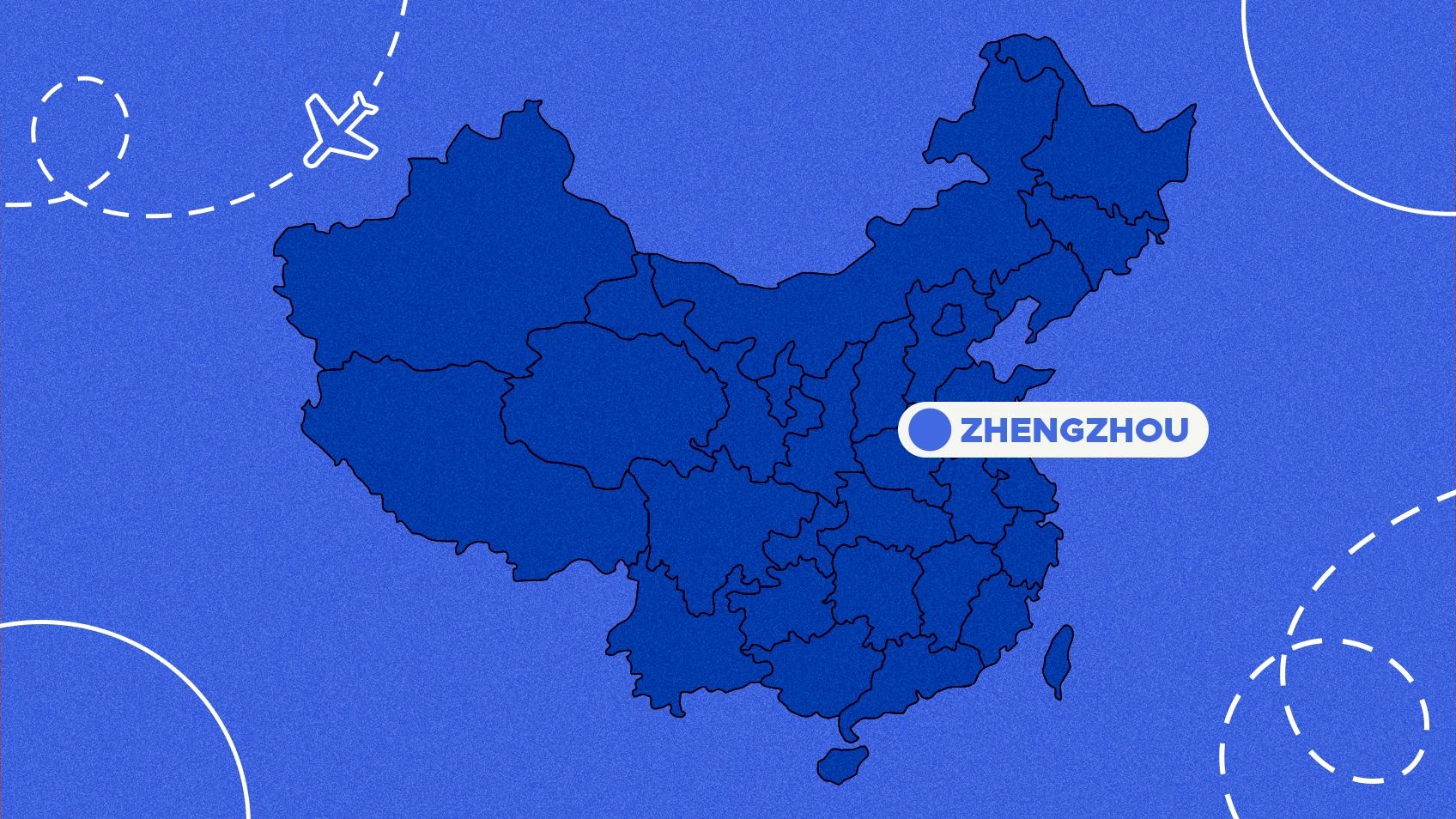 Zhengzhou-Map
